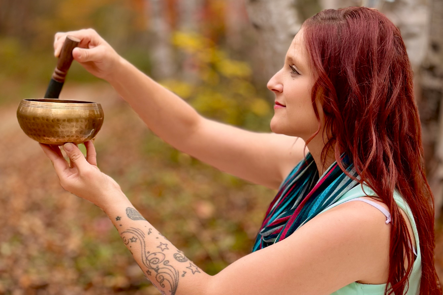 Lea Bosse - Sound Healing in Grand Falls, Canada
