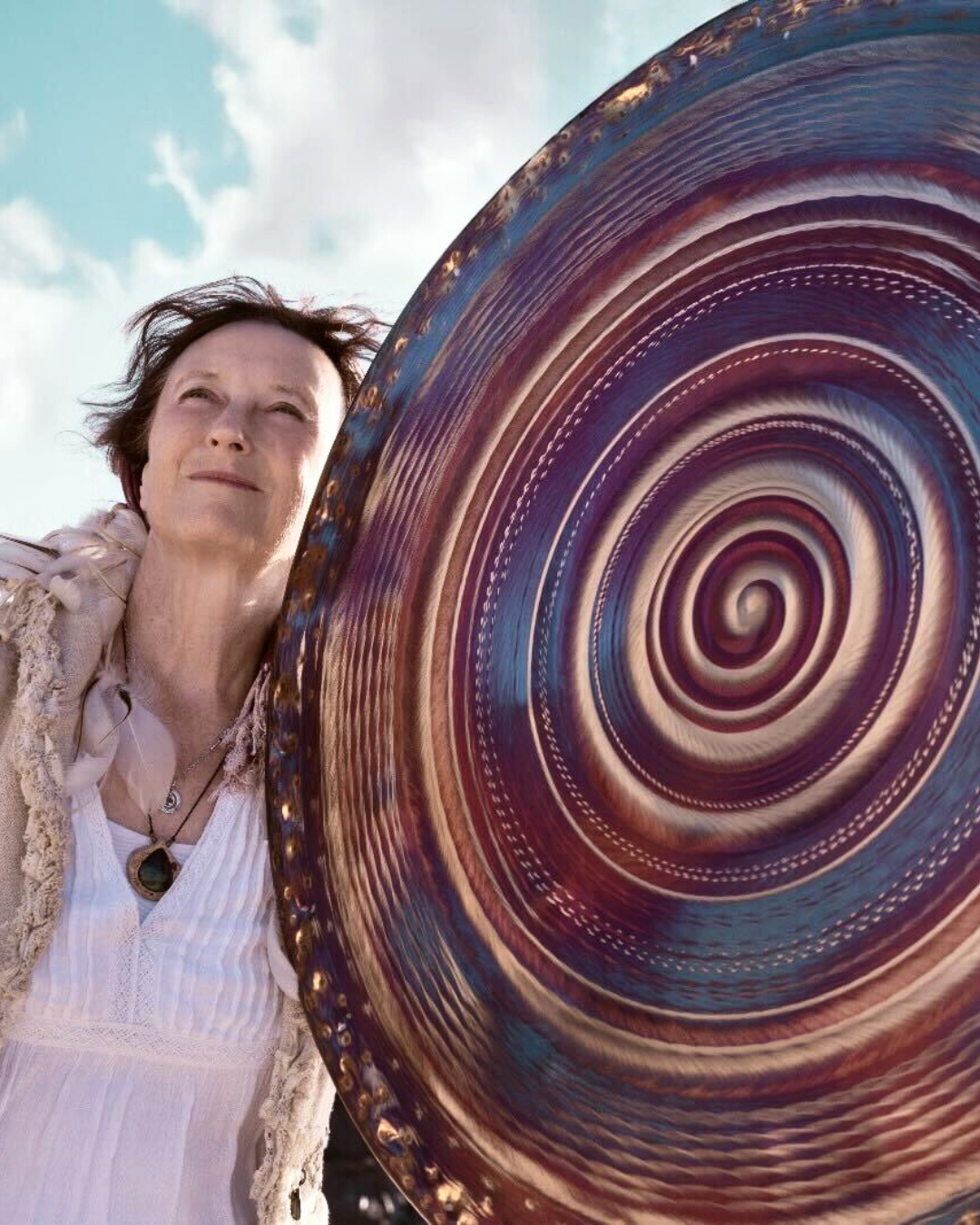 Sound Healing teacher Annie Ridgway