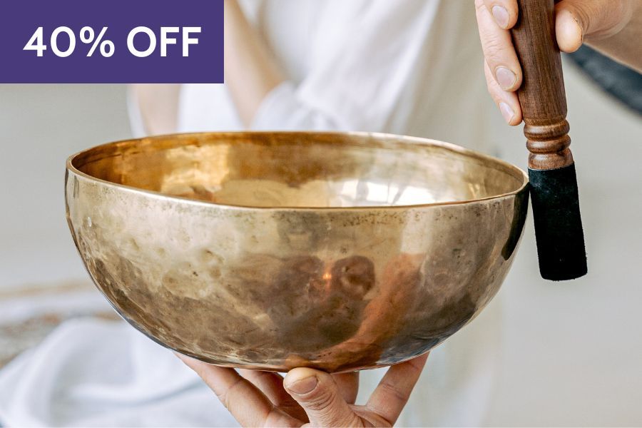 Sound Healing with Tibetan singing bowls course