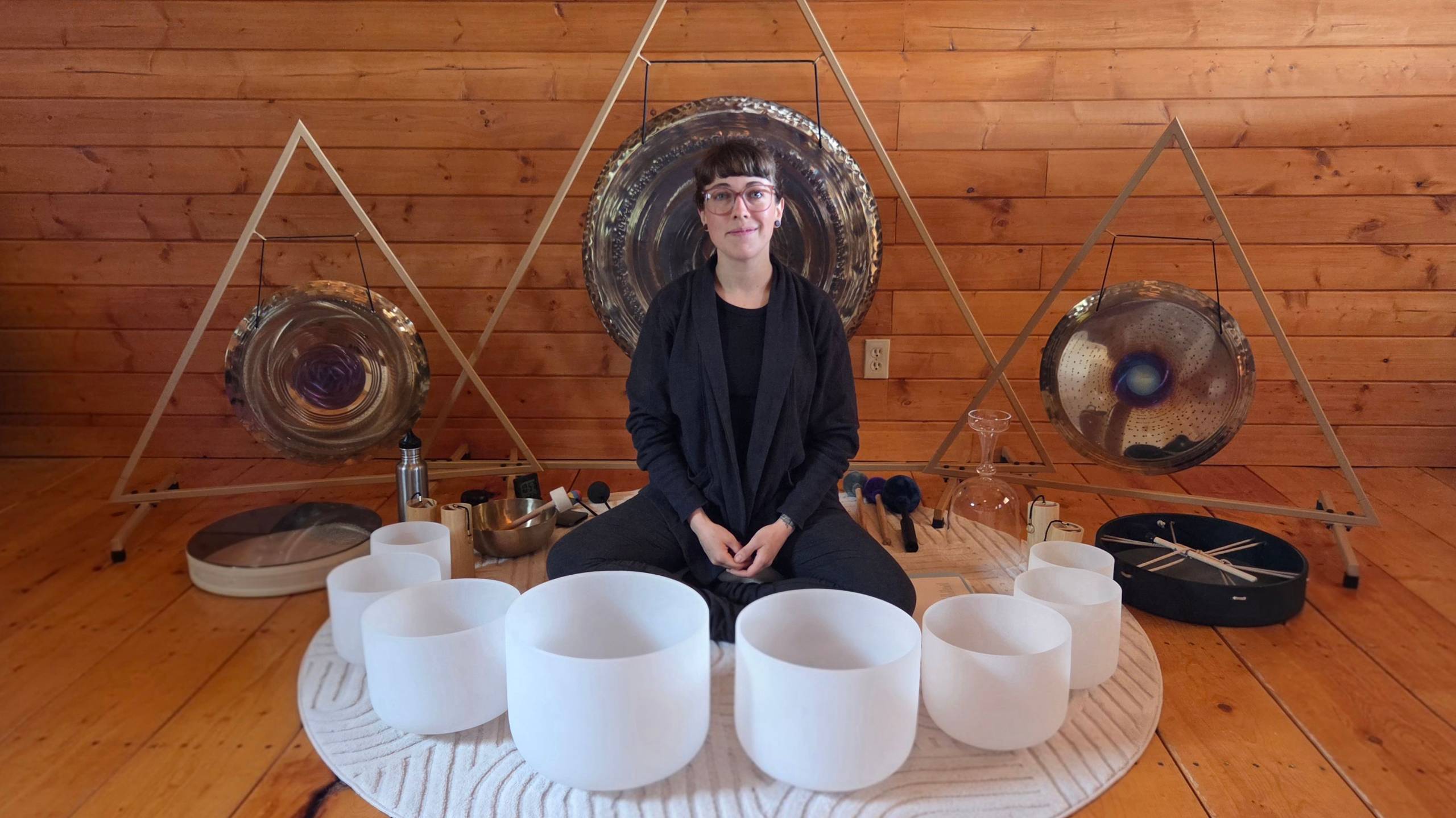 Sound healing in Alberta