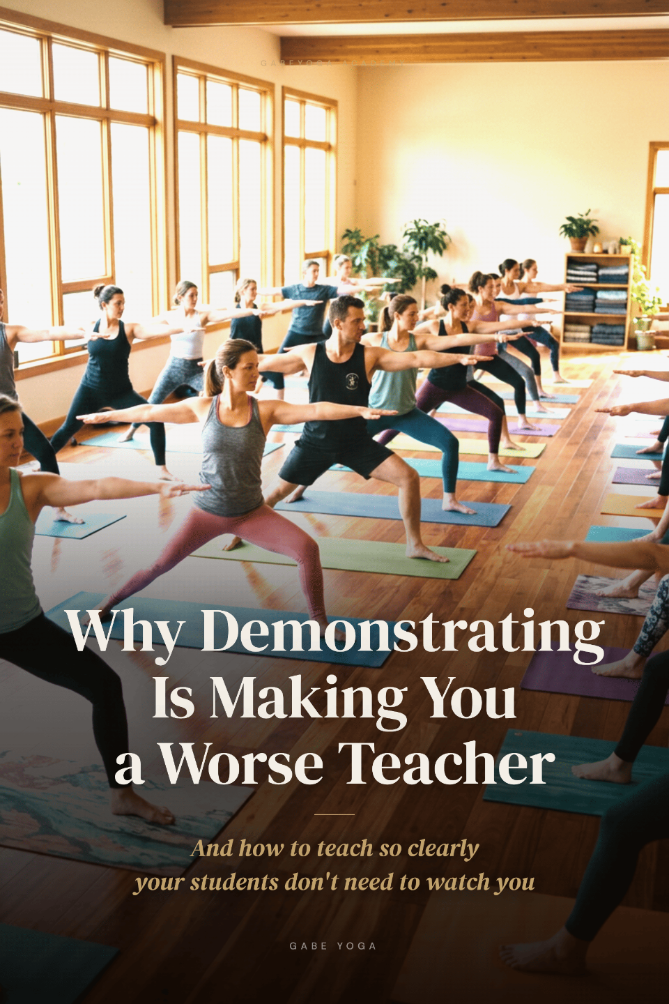 Why Demonstrating Is Making You a Worse Teacher