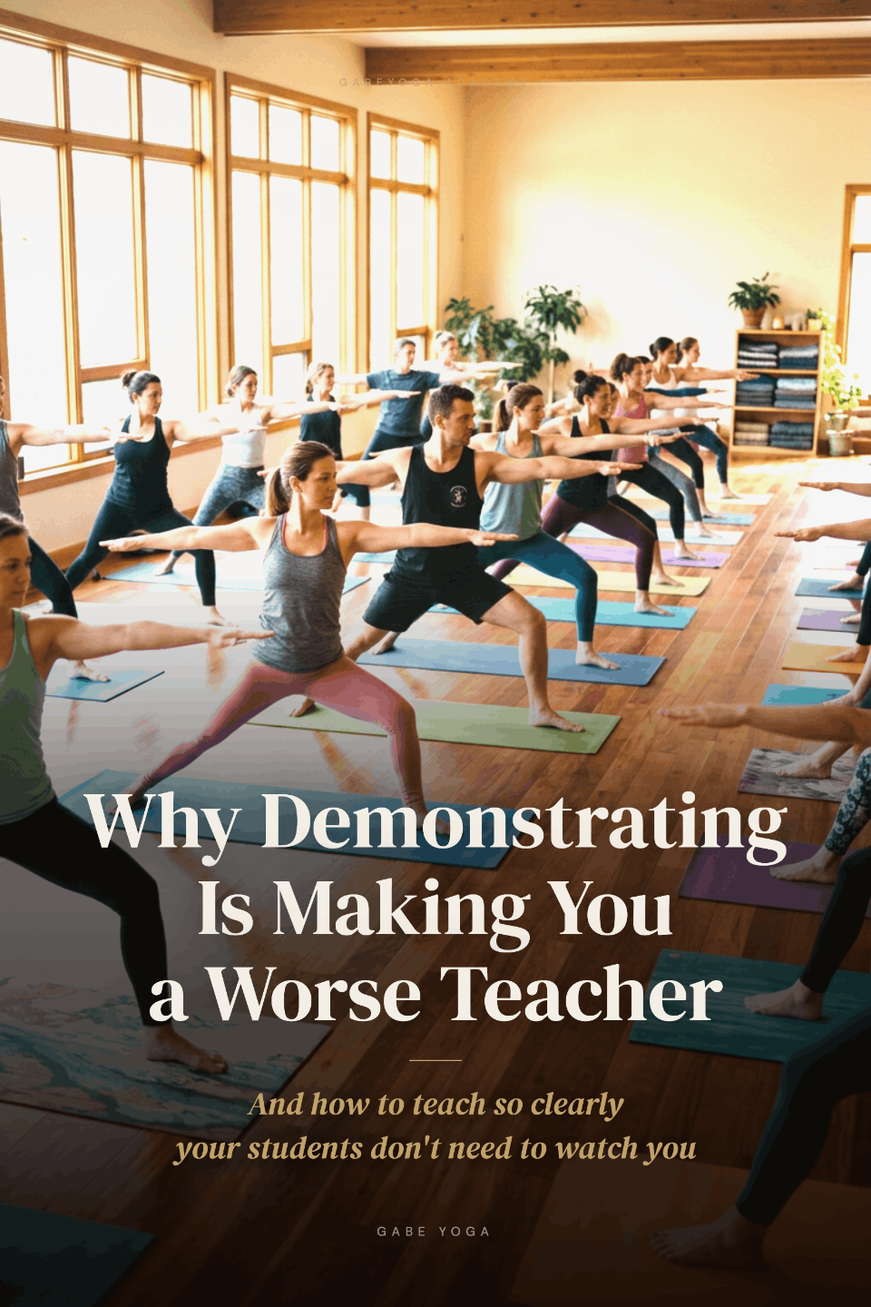 Why Demonstrating Is Making You a Worse Teacher