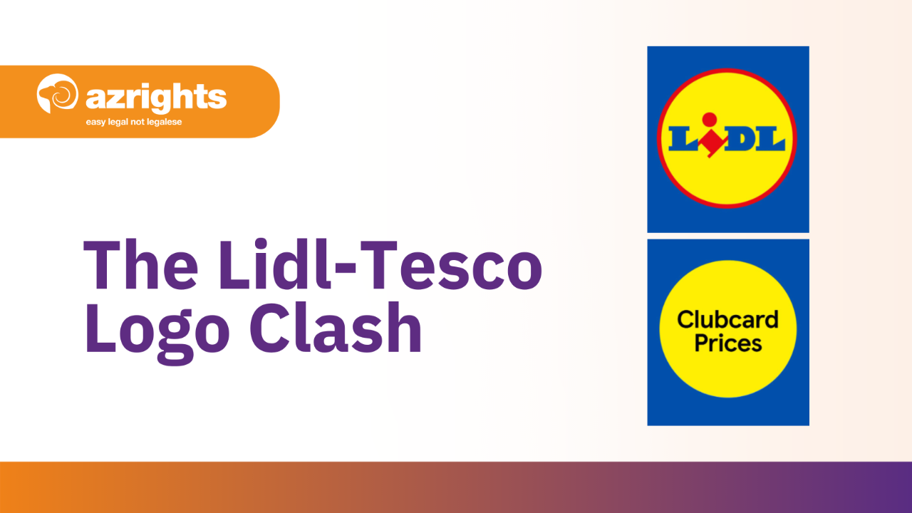 The Lidl-Tesco Logo Clash