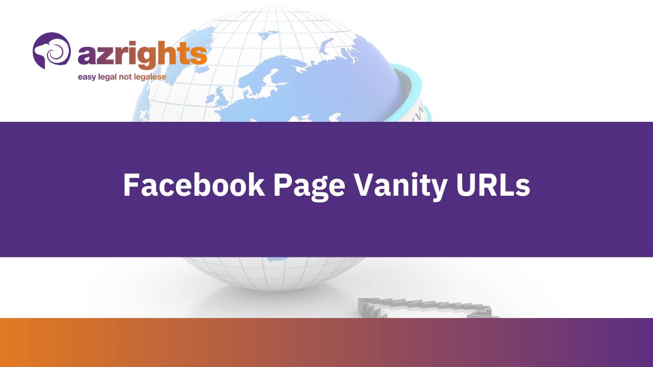 Facebook Page Vanity URLs