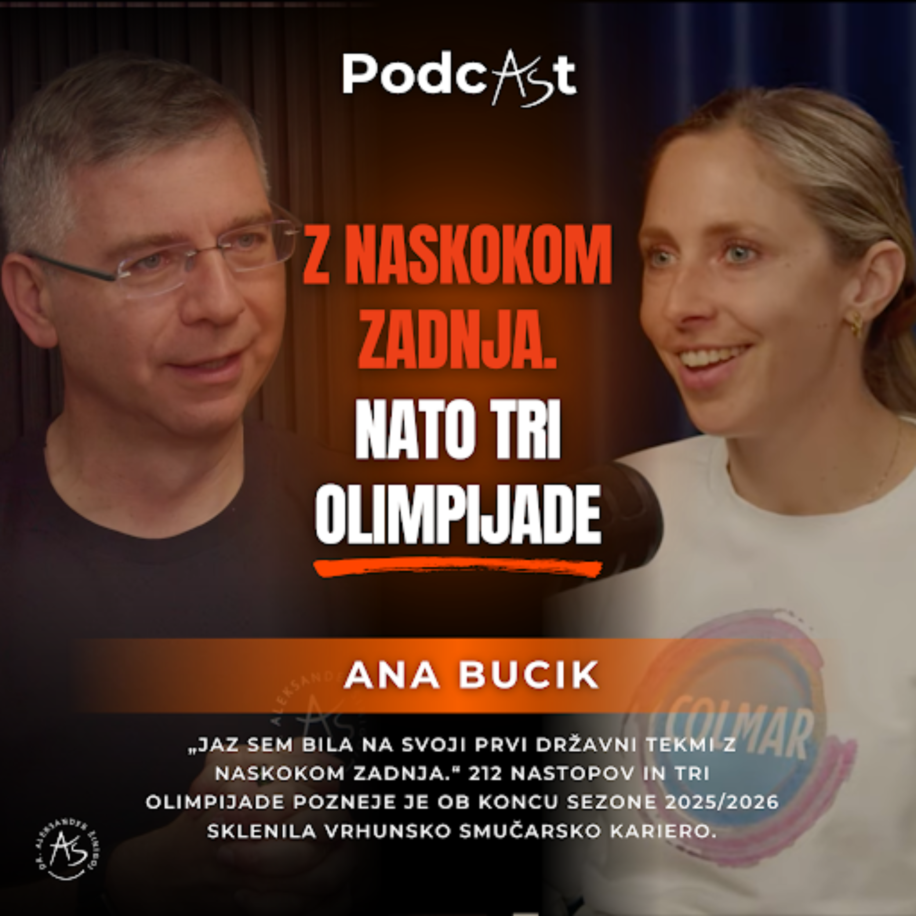 Z naskokom zadnja. Nato tri olimpijade. (Ana Bucik Jogan) | PodcAŠt #51 episode artwork