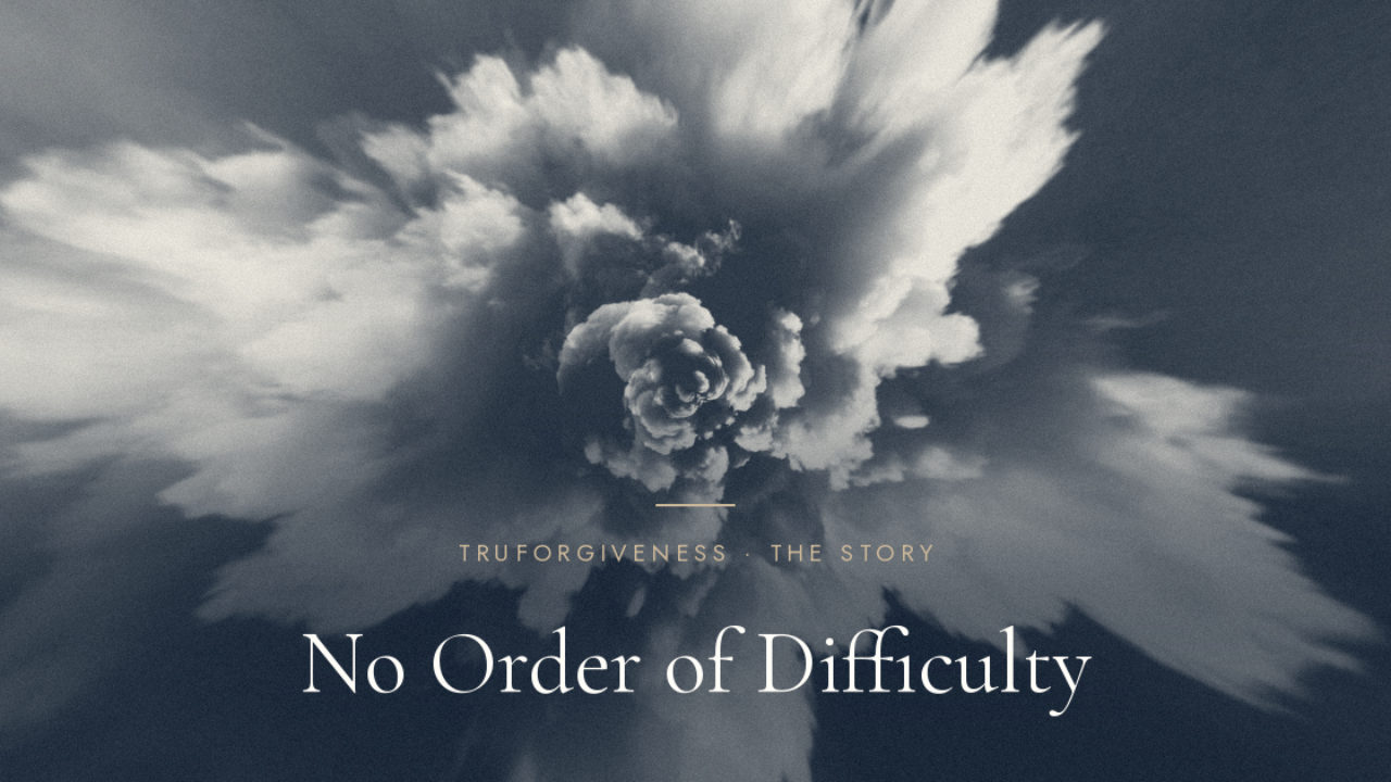 No order of difficulty in miracles - Truforgiveness