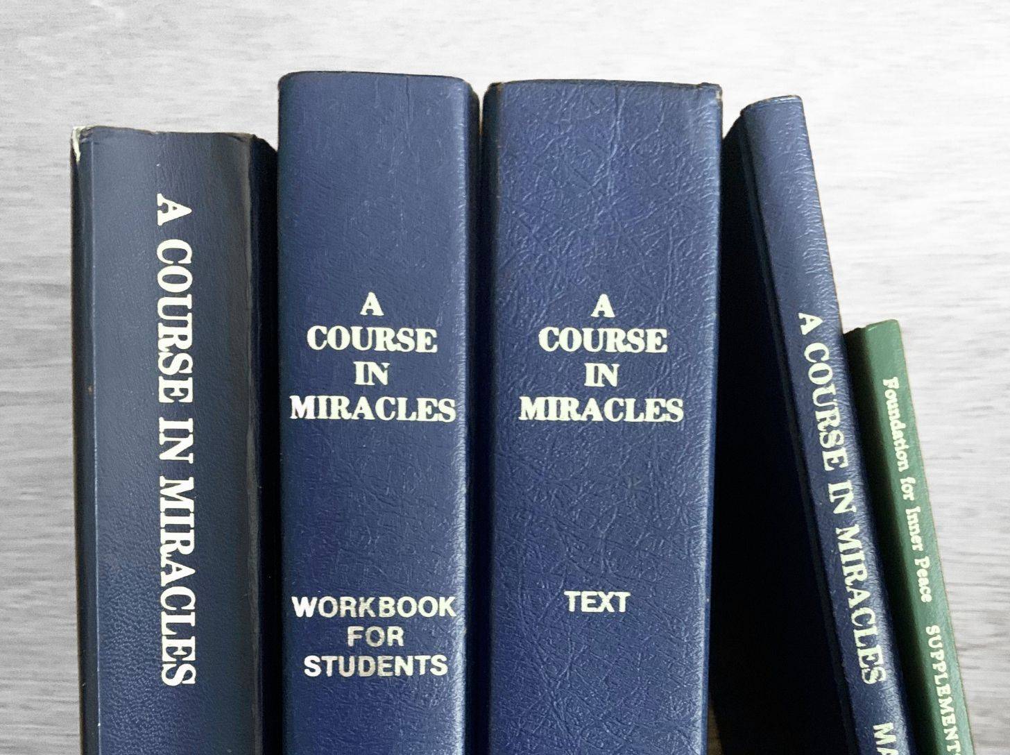 A Course in Miracles — the Text, Workbook and Manual