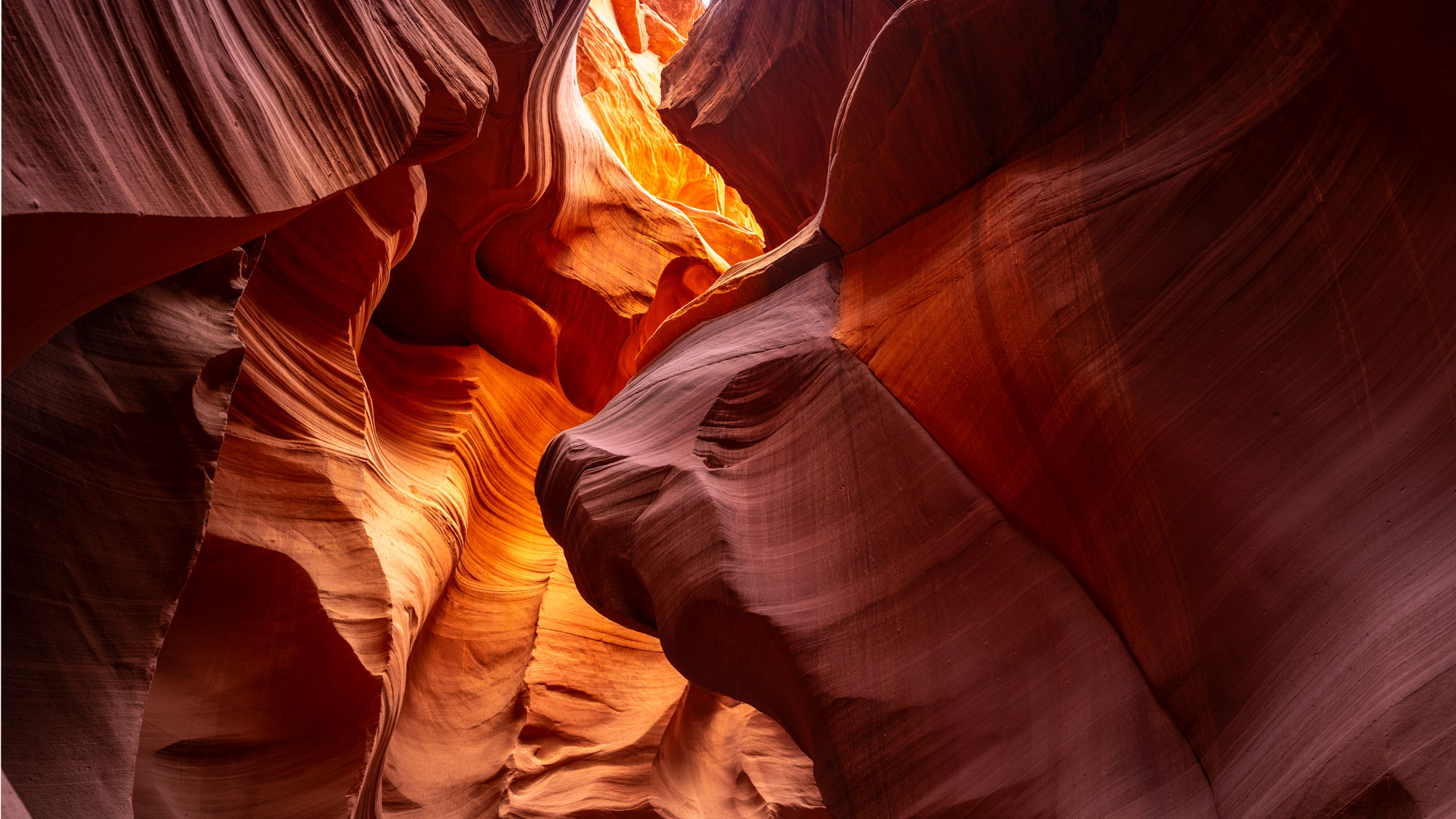 The Buffalo rock formation in Lower Antelope Canyon, Arizona