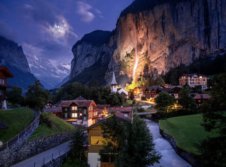 Day 2 Sunset — Lauterbrunnen