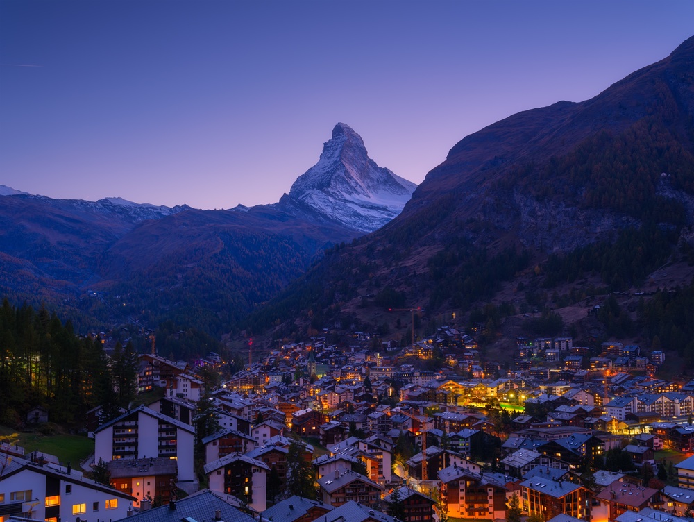 Day 3 Sunset — Zermatt