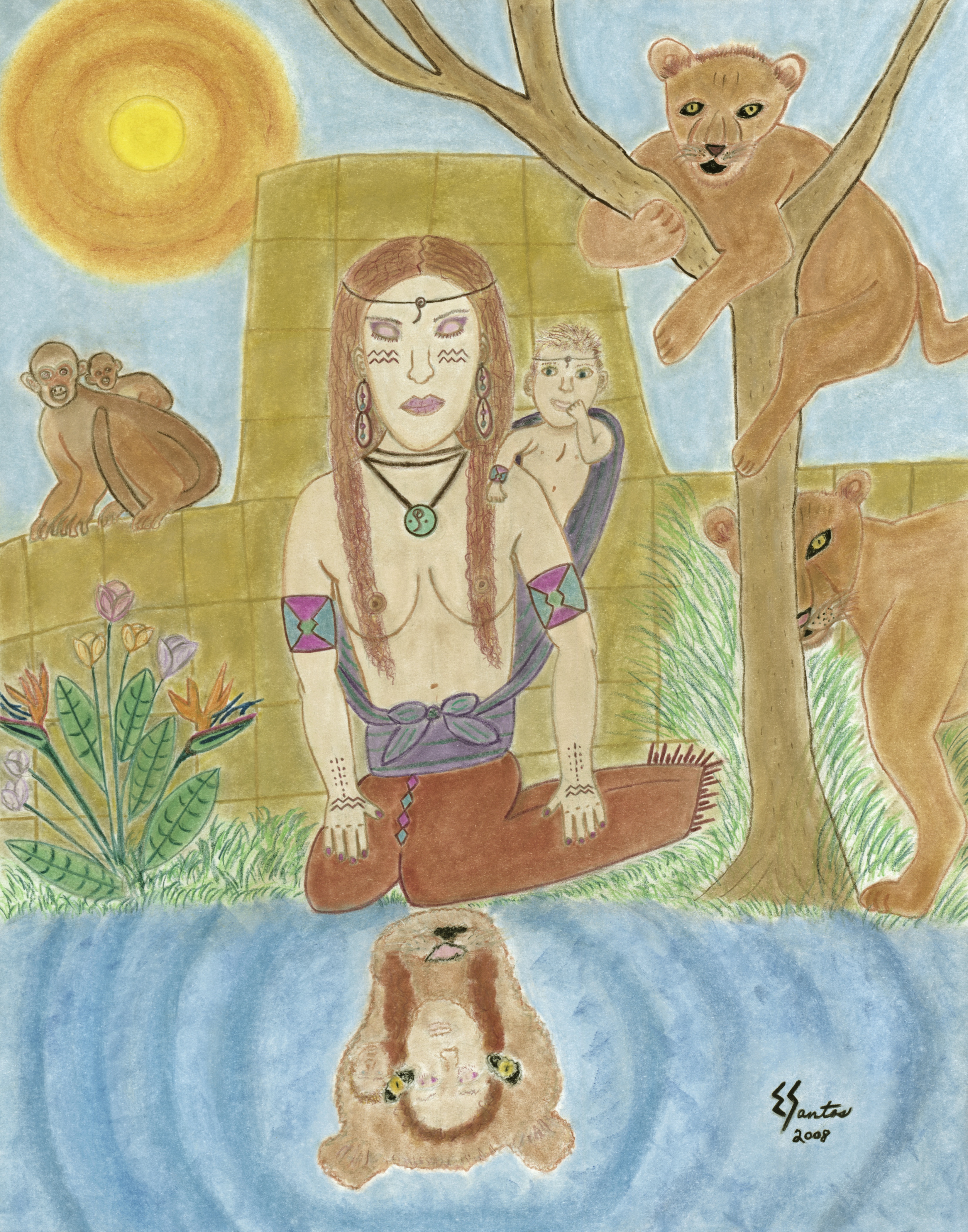 The Mother Goddess Warrior