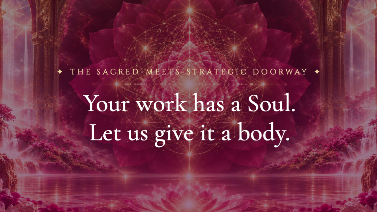 Creative Alchemy: Bringing Your Soul’s Work Into Form · Nov 18