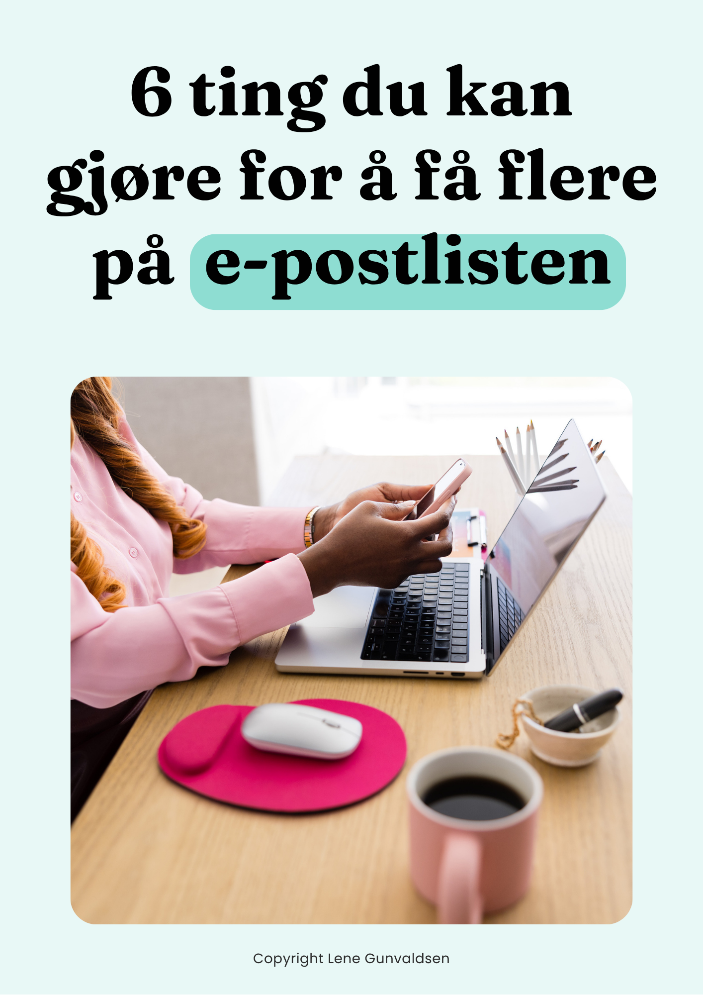Eksempel på forside til rapporten
