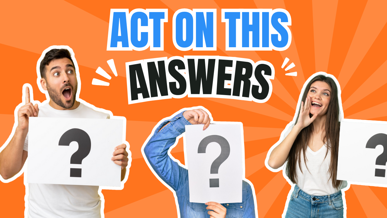 Act On This LIVE Zoom call