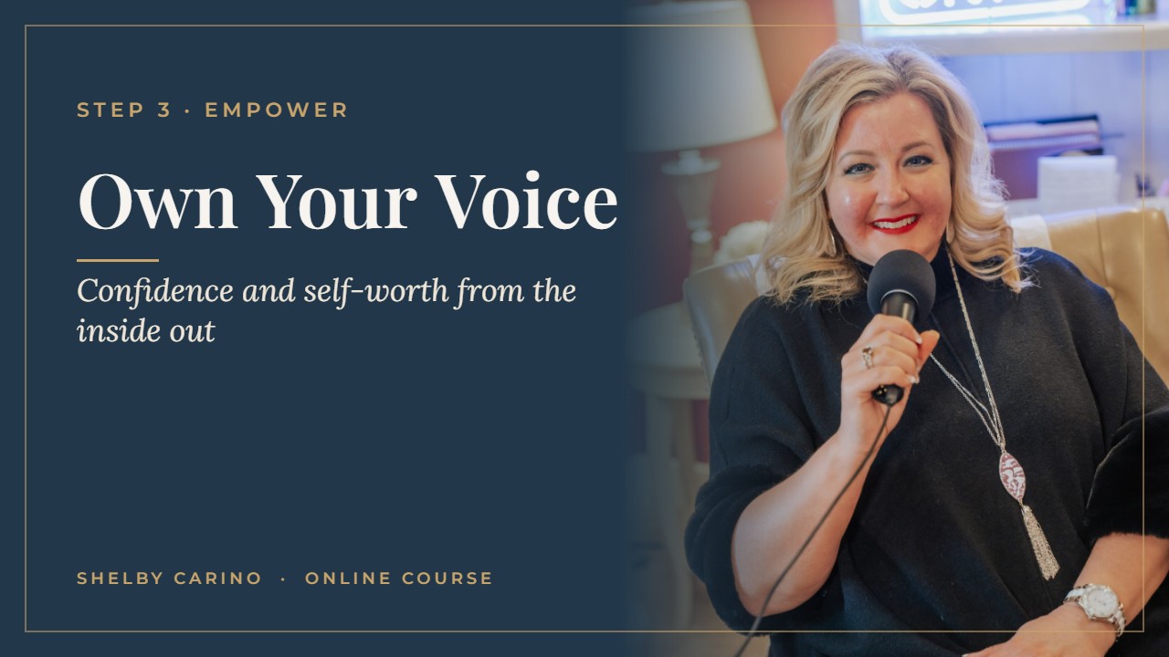 Own Your Voice course