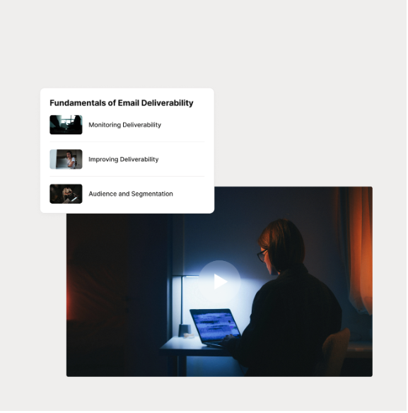 An email deliverability course