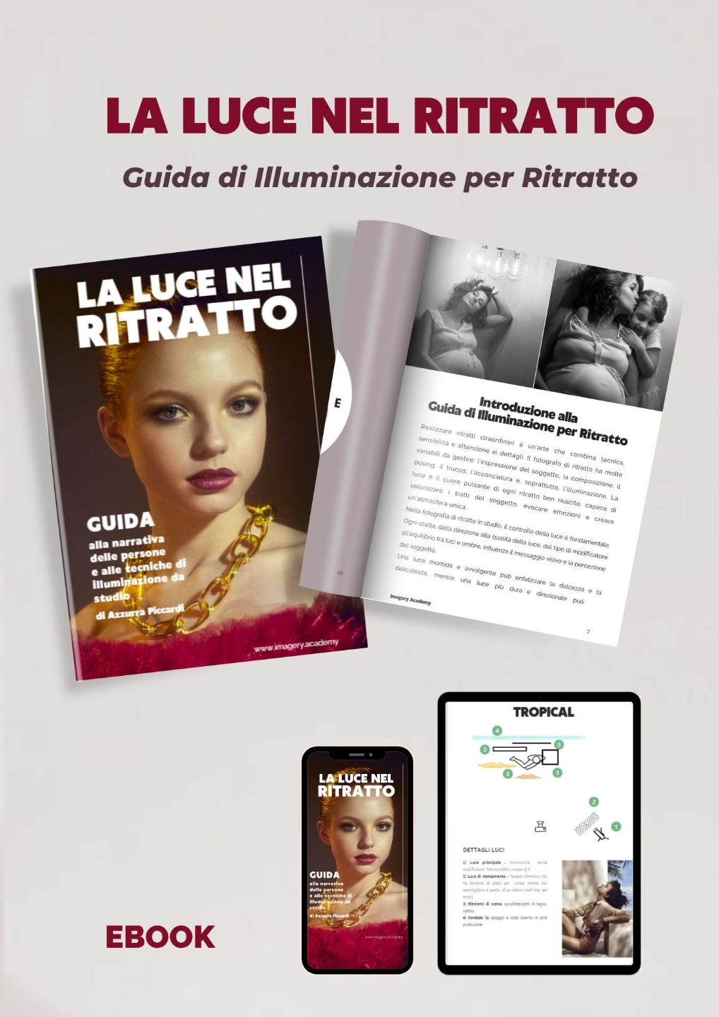Copertina della guida La Luce nel Ritratto