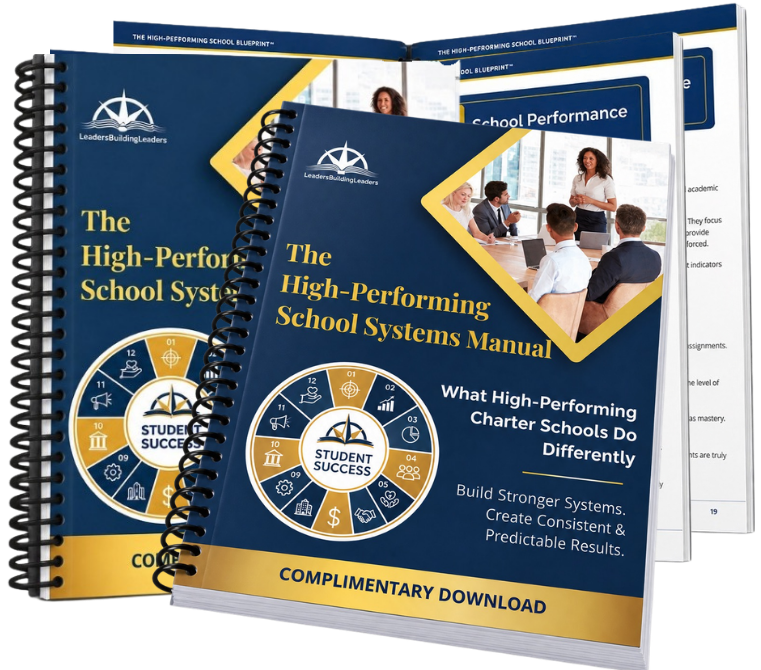 High-Performing Schools Manual — cover mockup (placeholder)