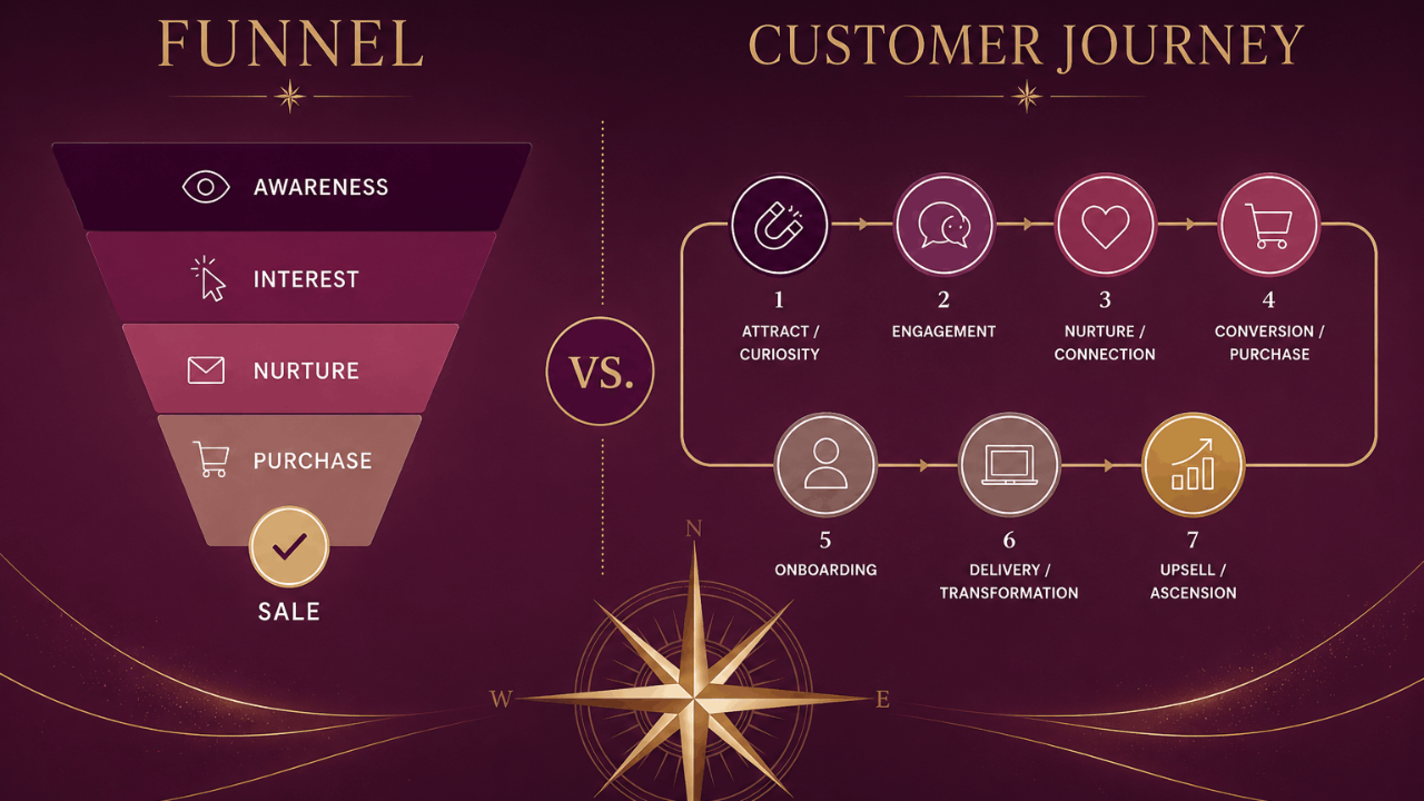 Funnel vs. Customer Journey