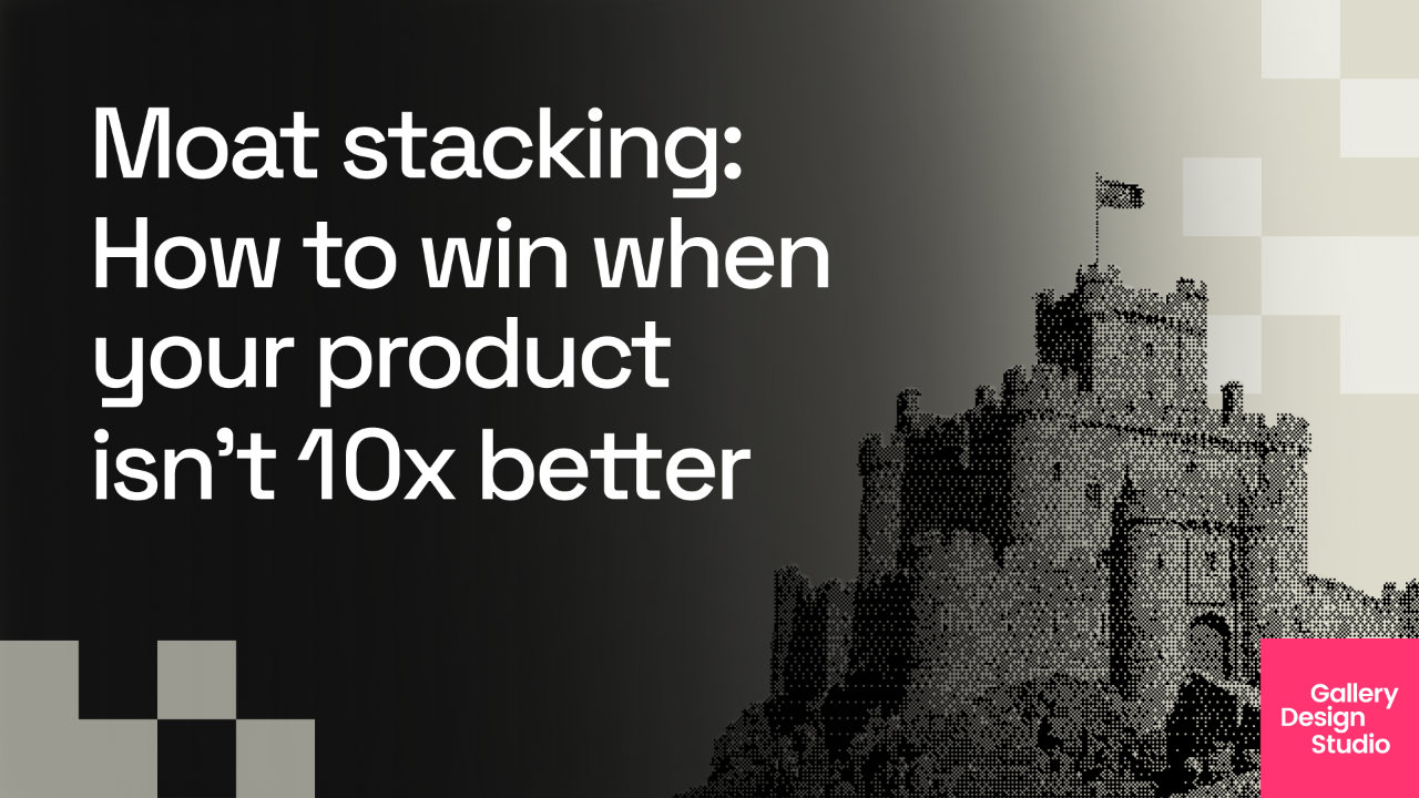 Moat Stacking: How to Win When Your Product Isn’t 10x Better
