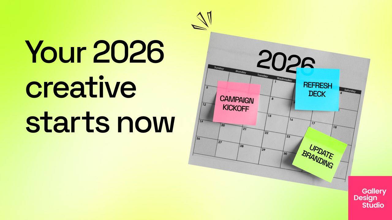 Your 2026 creative starts now