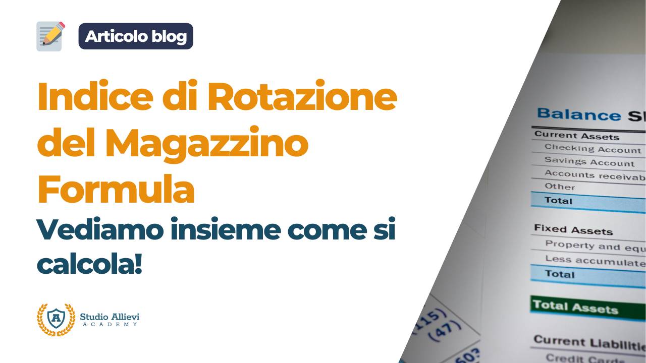 Indice Di Rotazione Del Magazzino Formula Indice di Rotazione del Magazzino Formula
