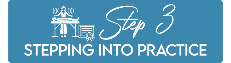Step 3 of the Healing Touch professional pathway — advanced training and certification to become a Healing Touch Certified Practitioner.