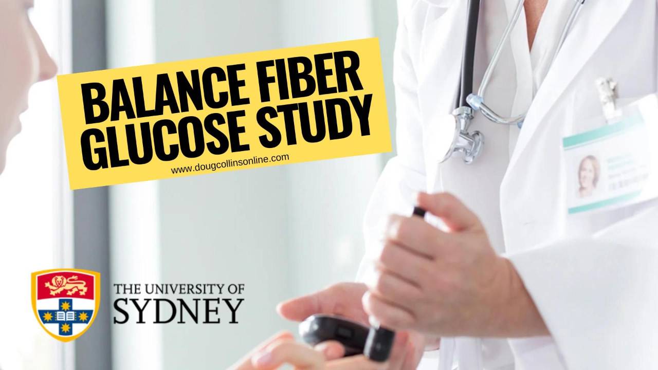 Study Unicity Balance Fiber Matrix for Glucose Control