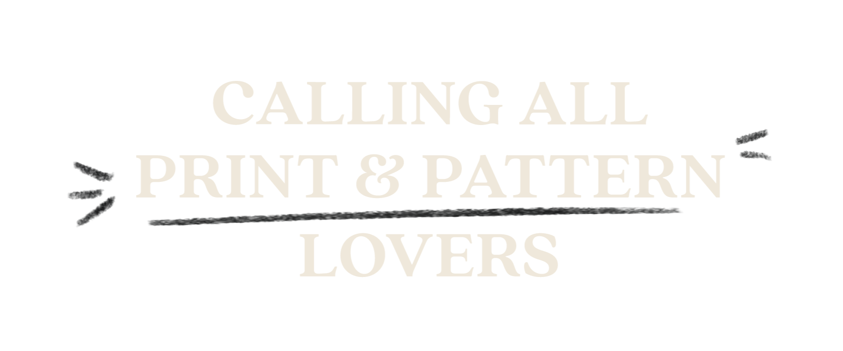 Calling All Print & Pattern Lovers