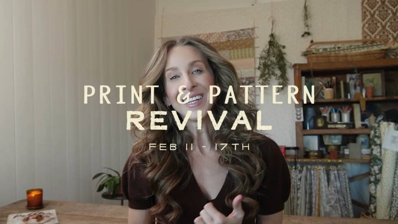 Print and Pattern Revival