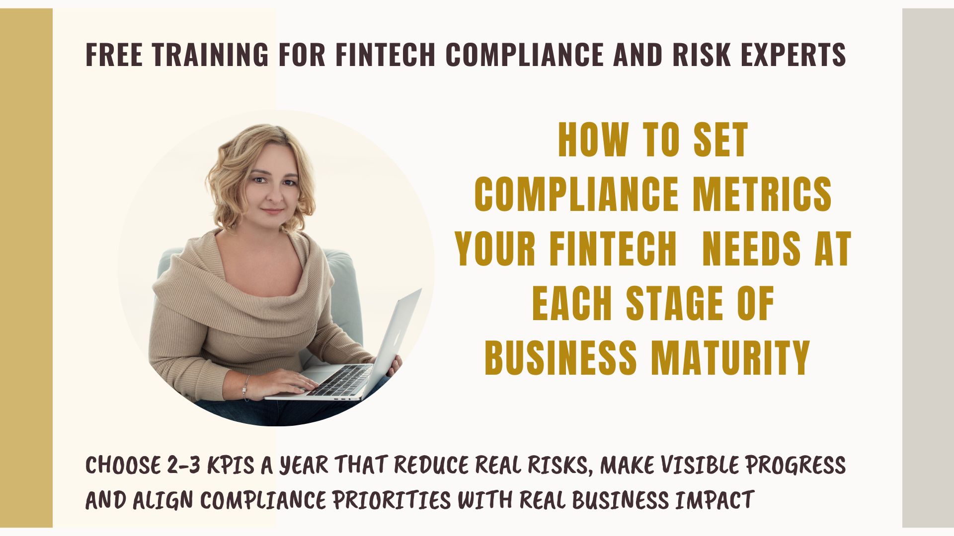 How to set compliance metrics free training