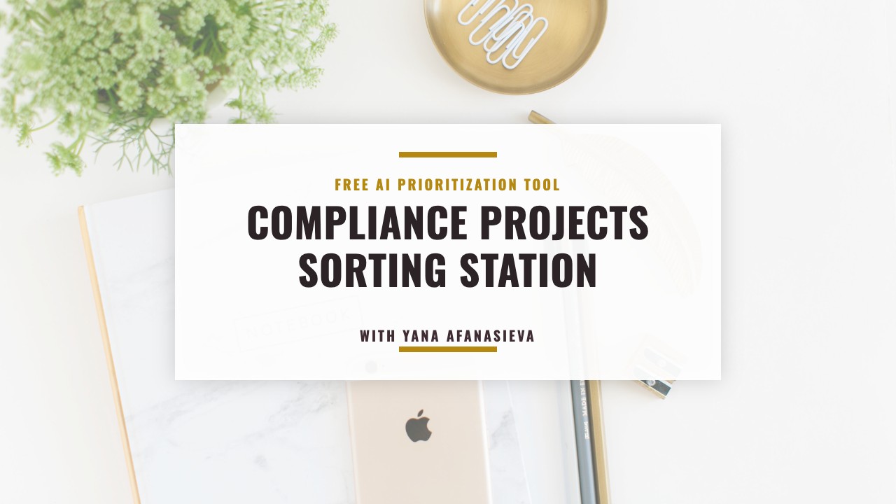 Compliance Projects Sorting Station GPT