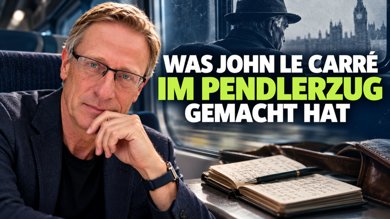 💡 Was John le Carré im Pendlerzug gemacht hat