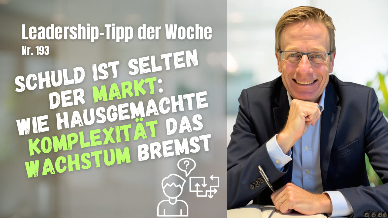 Schuld ist selten der Markt: Wie hausgemachte Komplexität das Wachstum bremst