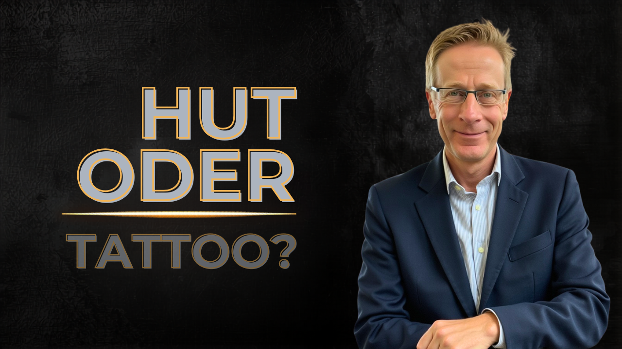 💡 Hut, Haarschnitt oder Tattoo?