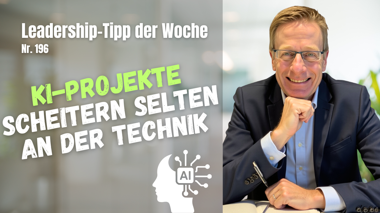 KI-Projekte scheitern selten an der Technik