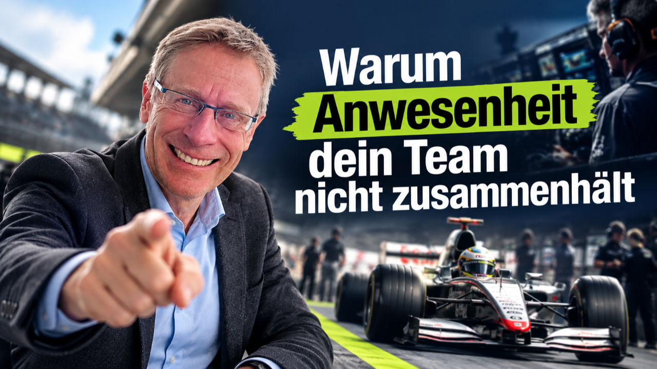 💡 Warum Anwesenheit dein Team nicht zusammenhält