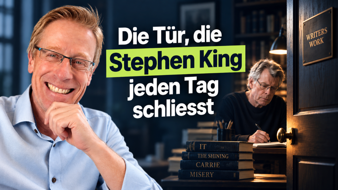 Die Tür, die Stephen King jeden Tag schliesst