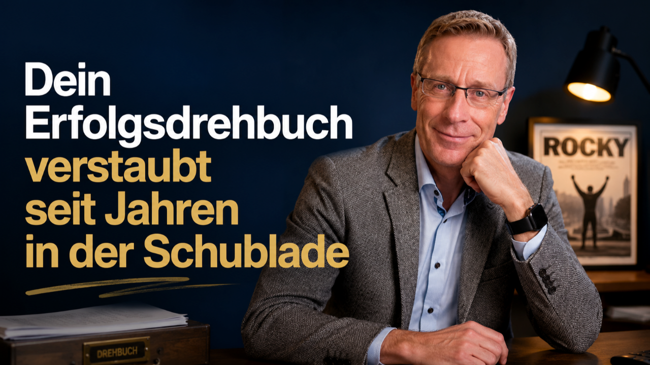 💡 Dein Erfolgsdrehbuch verstaubt seit Jahren in der Schublade
