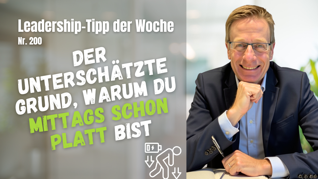 Der unterschätzte Grund, warum du mittags schon platt bist