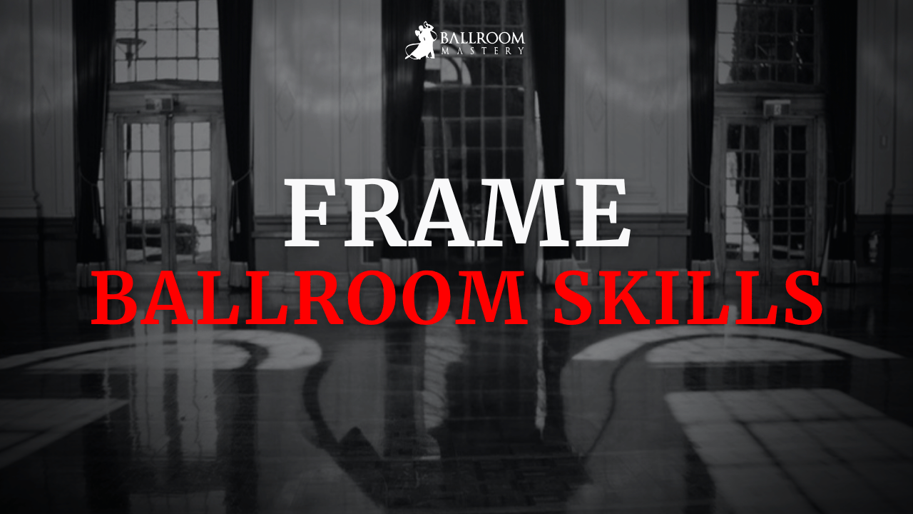 How to Hold Your Frame in Ballroom Dancing, a Ballroom technique lesson with Vaughan Liddicoat