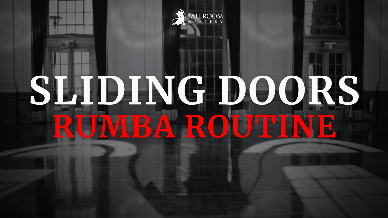 Rumba Basic and Advanced Routine with Sliding Doors, a Rumba routine lesson with Vaughan Liddicoat