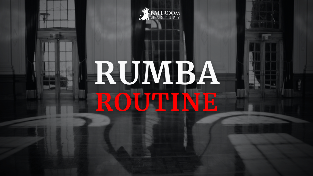 Rumba Basic and Advanced Routine with Aida, a Latin routine lesson with Vaughan Liddicoat