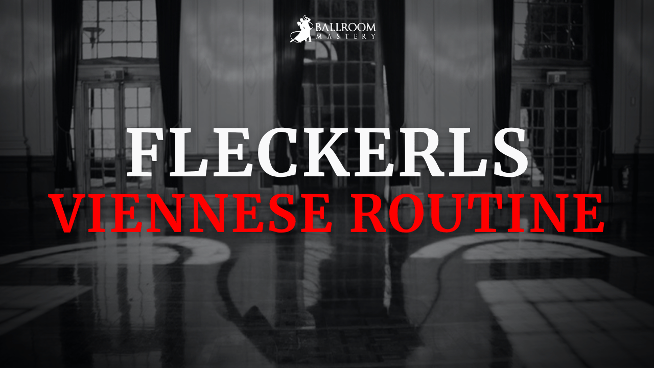 Viennese Waltz Basic and Advanced Routine with Fleckerls, a Viennese Waltz routine lesson with Vaughan Liddicoat