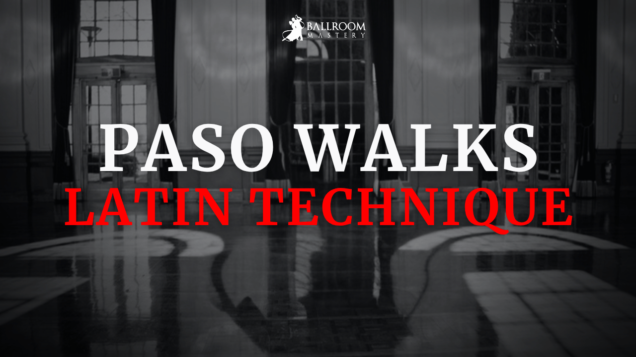 Paso Doble Technique: Posture, Walks and Shaping, a Latin technique lesson with Vaughan Liddicoat