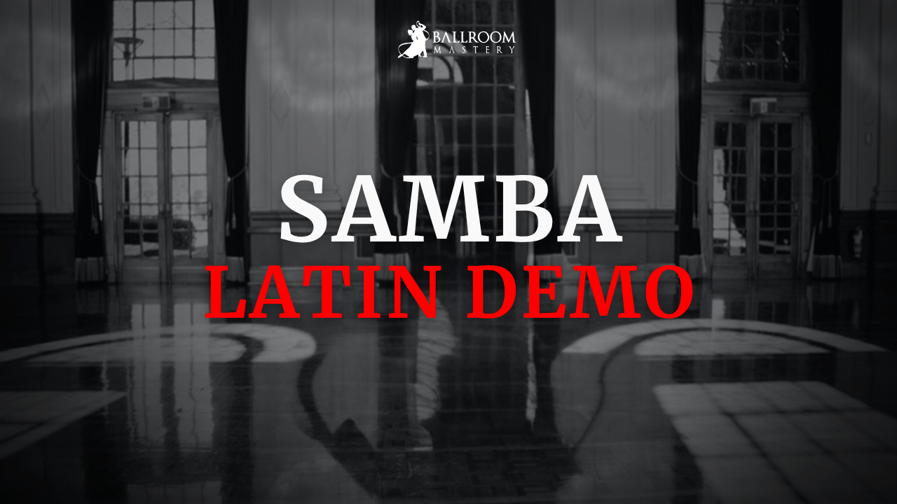 Advanced Samba Demonstration, a Latin demonstration with Vaughan Liddicoat