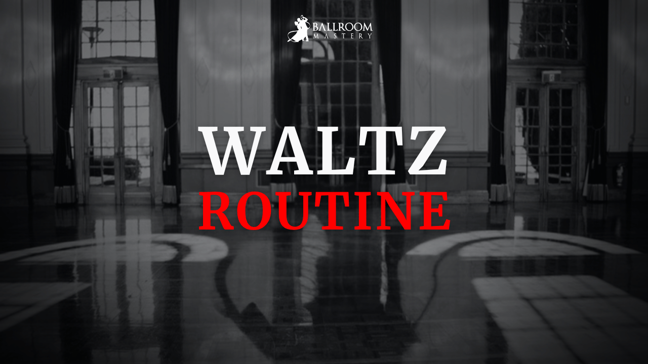 Waltz Basic and Advanced Routine with Contra Check, a Ballroom routine lesson with Vaughan Liddicoat