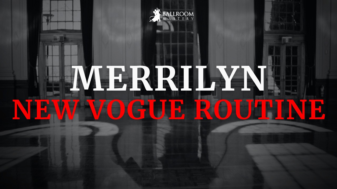 Merrilyn New Vogue Routine, a New Vogue routine lesson with Vaughan Liddicoat