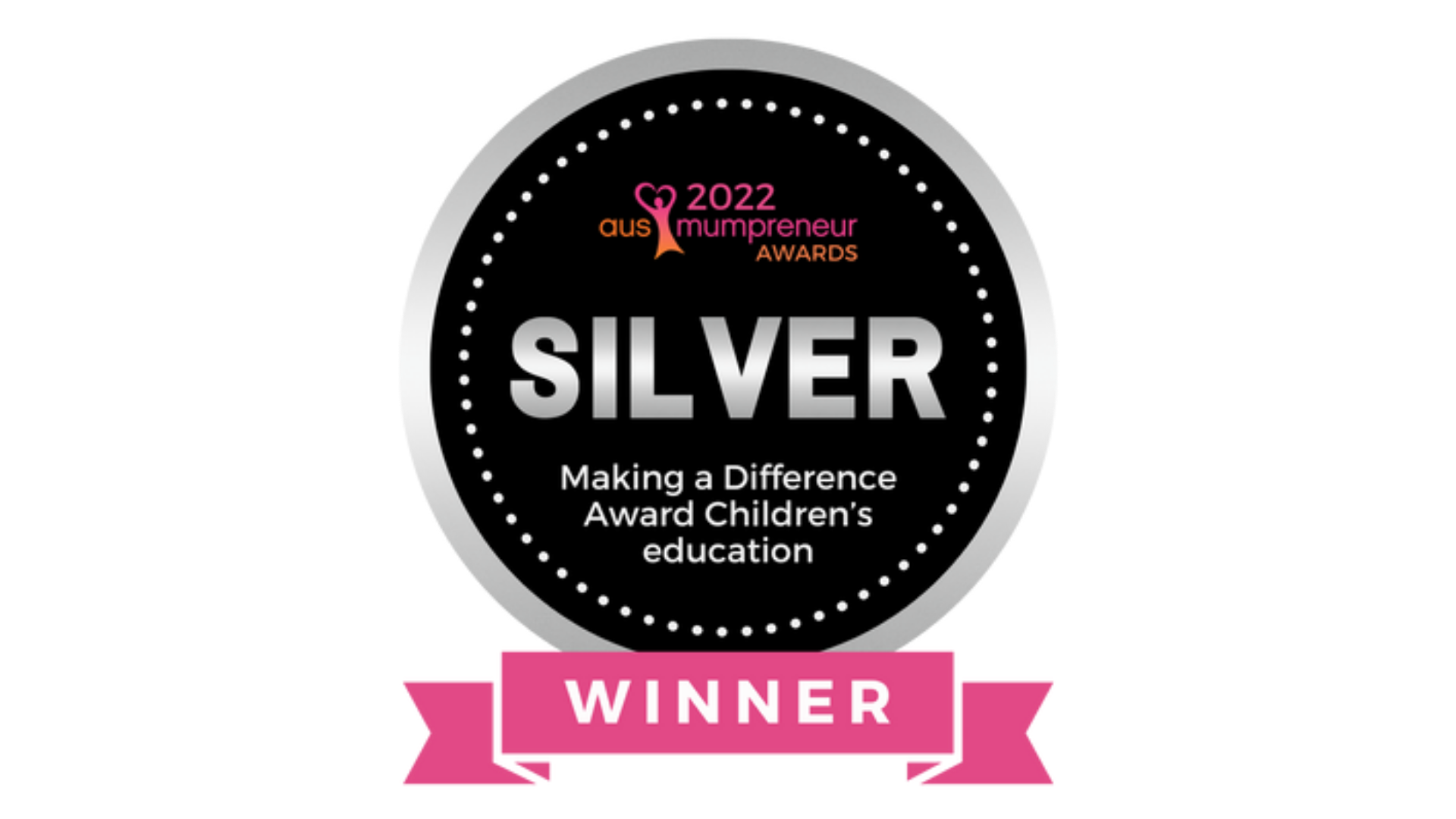 AusMumpreneur Awards 2022 Silver - Children's Education