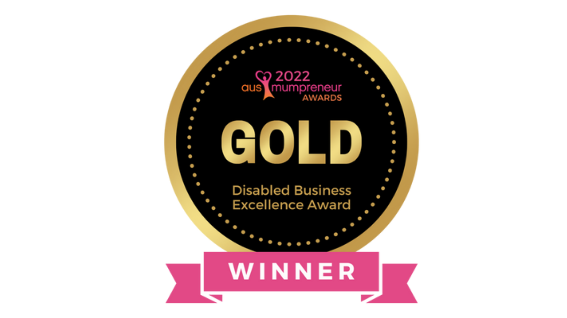 AusMumpreneur Awards 2022 Gold - Business